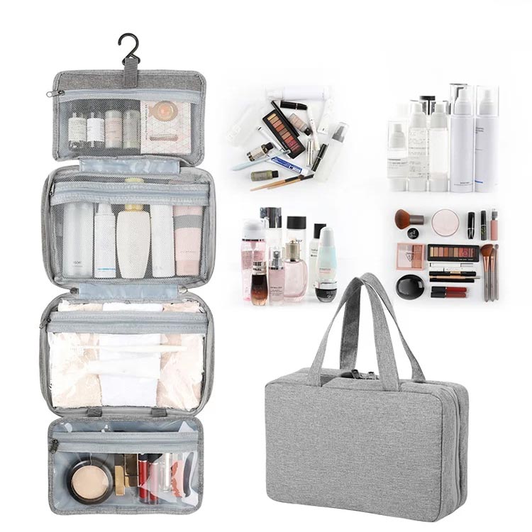📢📢30% OFF !! ⏰Dry and Wet Separation Waterproof Folding Travel Cosmetic Bag - Ideal Gift