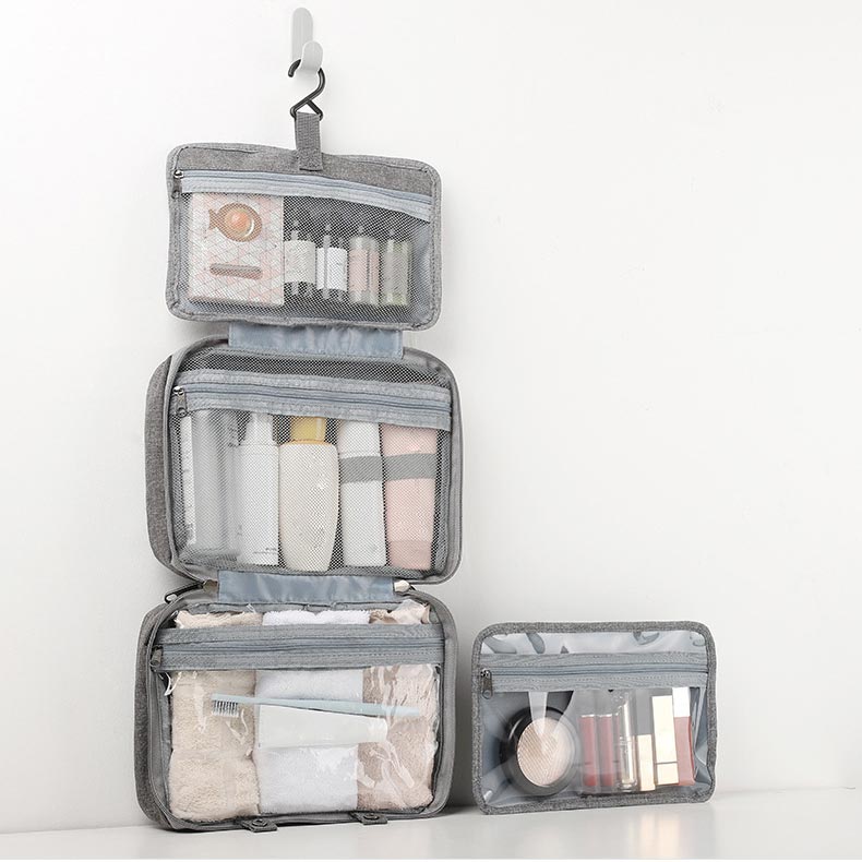 📢📢30% OFF !! ⏰Dry and Wet Separation Waterproof Folding Travel Cosmetic Bag - Ideal Gift