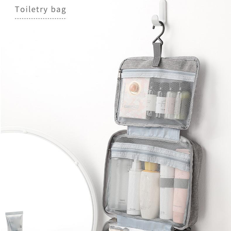 📢📢30% OFF !! ⏰Dry and Wet Separation Waterproof Folding Travel Cosmetic Bag - Ideal Gift