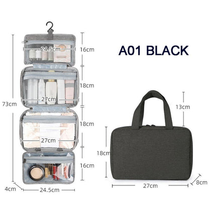 📢📢30% OFF !! ⏰Dry and Wet Separation Waterproof Folding Travel Cosmetic Bag - Ideal Gift