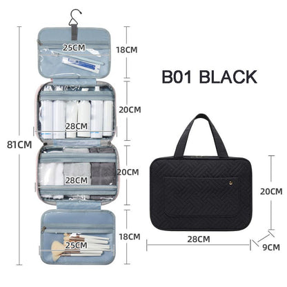 📢📢30% OFF !! ⏰Dry and Wet Separation Waterproof Folding Travel Cosmetic Bag - Ideal Gift