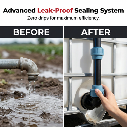 🚰 LIMITED-TIME 49% OFF! 💧 IBC Tank Fitting Set – Leak-Proof, Zinc Alloy Tap, Tool-Free, Complete ✨