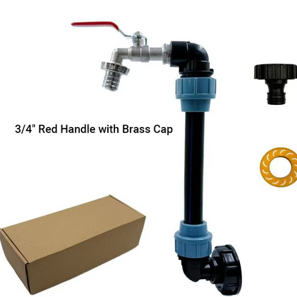 🚰 LIMITED-TIME 49% OFF! 💧 IBC Tank Fitting Set – Leak-Proof, Zinc Alloy Tap, Tool-Free, Complete ✨