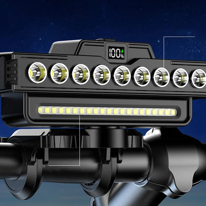 🚴 LIMITED-TIME 49% OFF! ✨ Bicycle Headlight – 28 LED, Horn, USB, Remote Control