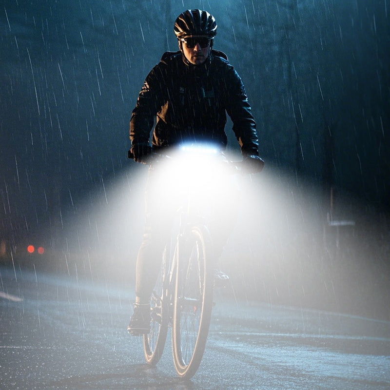 🚴 LIMITED-TIME 49% OFF! ✨ Bicycle Headlight – 28 LED, Horn, USB, Remote Control