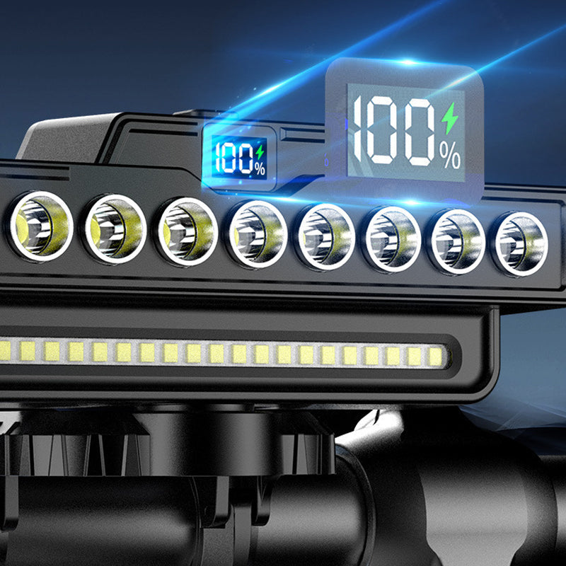 🚴 LIMITED-TIME 49% OFF! ✨ Bicycle Headlight – 28 LED, Horn, USB, Remote Control