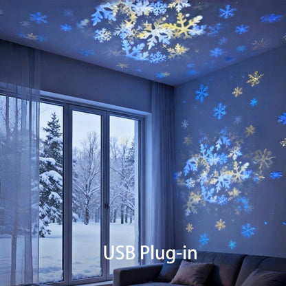 🌊 LIMITED-TIME 49% OFF! ✨ Dynamic LED Projector Light – Rotating Ocean, Adjustable Brightness, Multi-Angle ✨