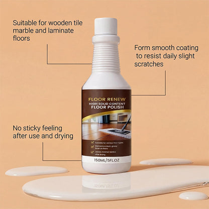 ⏰🔥LIMITED TIME 49% OFF! 🧴 High Solid Content Floor Polish & Restorer – Restore Shine, Protect Floors & Remove Scratches Effortlessly ✨🏠