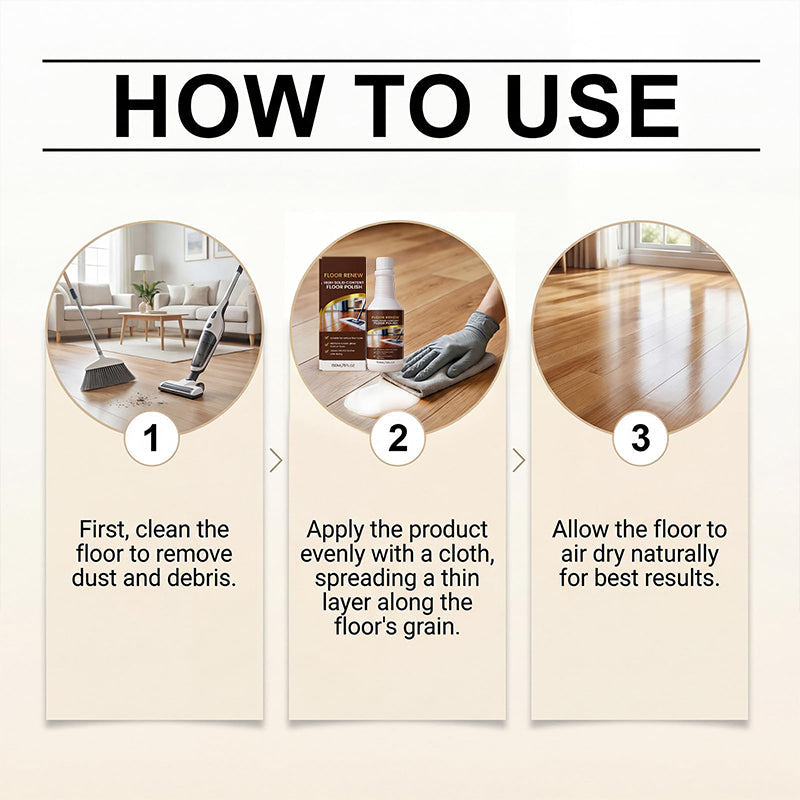 ⏰🔥LIMITED TIME 49% OFF! 🧴 High Solid Content Floor Polish & Restorer – Restore Shine, Protect Floors & Remove Scratches Effortlessly ✨🏠