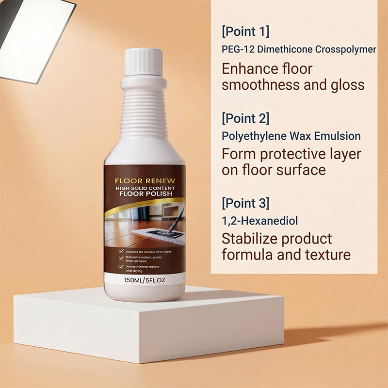 ⏰🔥LIMITED TIME 49% OFF! 🧴 High Solid Content Floor Polish & Restorer – Restore Shine, Protect Floors & Remove Scratches Effortlessly ✨🏠