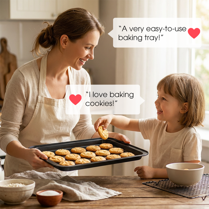 🍳 49% OFF NOW! 🥧 Non-Stick Carbon Steel Baking Pan – Even heating, easy release & durable for cakes, breads and pizzas 🔥