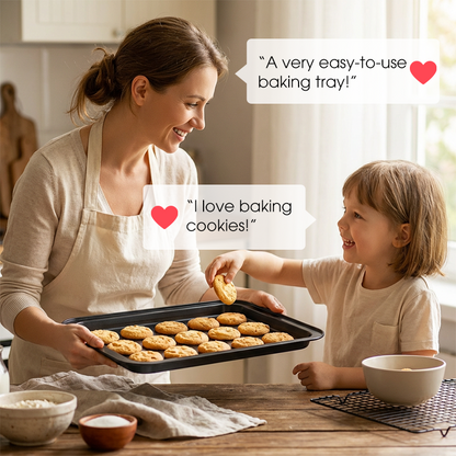 🍳 49% OFF NOW! 🥧 Non-Stick Carbon Steel Baking Pan – Even heating, easy release & durable for cakes, breads and pizzas 🔥