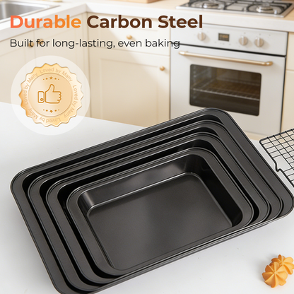 🍳 49% OFF NOW! 🥧 Non-Stick Carbon Steel Baking Pan – Even heating, easy release & durable for cakes, breads and pizzas 🔥