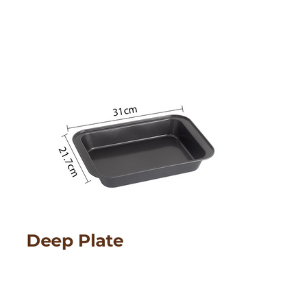 🍳 49% OFF NOW! 🥧 Non-Stick Carbon Steel Baking Pan – Even heating, easy release & durable for cakes, breads and pizzas 🔥