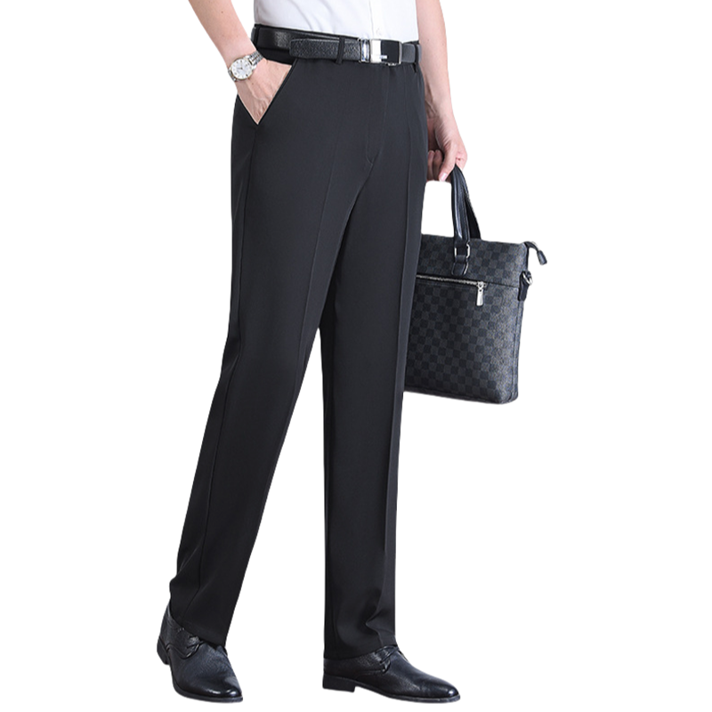 🔥Men's Ice Silk Quick Dry Suit Pants