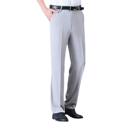 🔥Men's Ice Silk Quick Dry Suit Pants