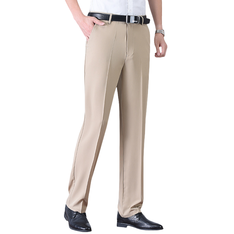 🔥Men's Ice Silk Quick Dry Suit Pants