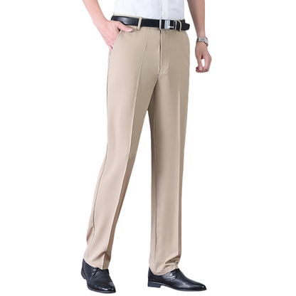 🔥Men's Ice Silk Quick Dry Suit Pants