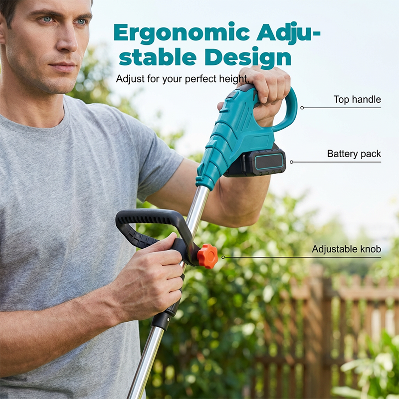 🌱 Cordless Garden Tiller ✅ Adjustable Handle & Powerful Blades | Easy Soil Cultivation 🔋 -49% TODAY ONLY 🔥