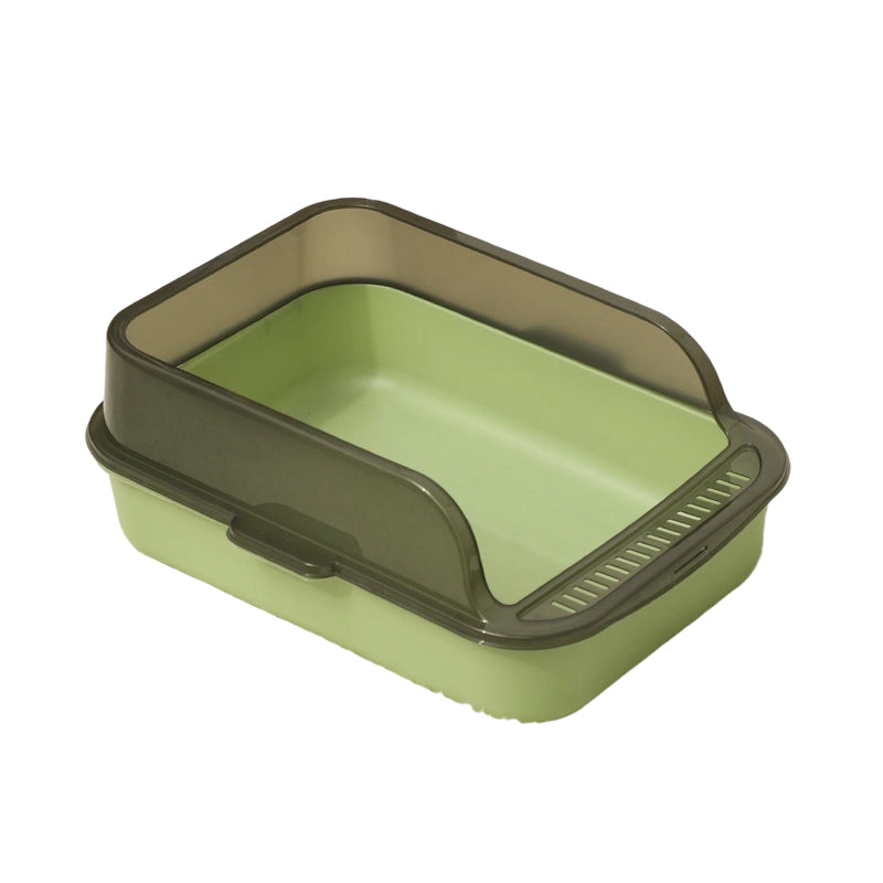 🐱 49% OFF NOW!🌸 Semi-Enclosed Litter Box – Splash Guard & Odorless – Easy Clean Cat Toilet – Safe PP Material 🚽