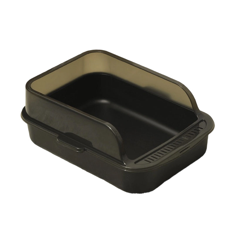🐱 49% OFF NOW!🌸 Semi-Enclosed Litter Box – Splash Guard & Odorless – Easy Clean Cat Toilet – Safe PP Material 🚽