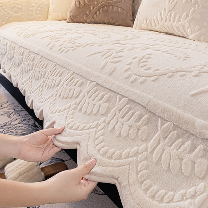 🏆LAST DAY 49% OFF🛋️Faux Rabbit Fur Non-Slip Couch Covers