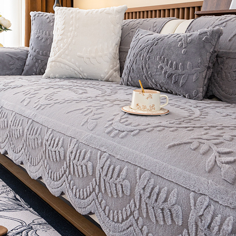 🏆LAST DAY 49% OFF🛋️Faux Rabbit Fur Non-Slip Couch Covers