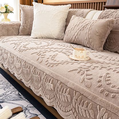 🏆LAST DAY 49% OFF🛋️Faux Rabbit Fur Non-Slip Couch Covers