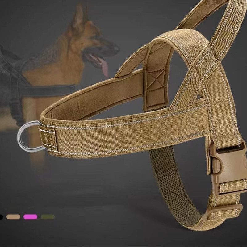 🐕 49% OFF! 🛡️ Heavy-Duty Tactical Dog Harness – No-pull & no-choke ✨