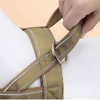 🐕 49% OFF! 🛡️ Heavy-Duty Tactical Dog Harness – No-pull & no-choke ✨