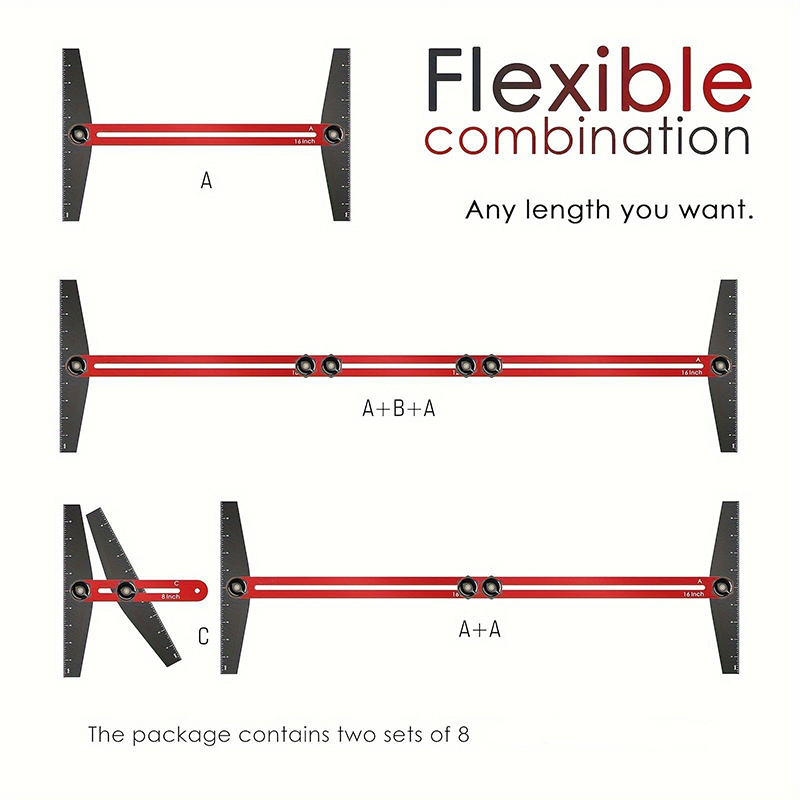 🔥49% OFF📏Adjustable Stair Tread Template Tool Set