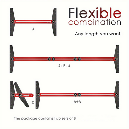 🔥49% OFF📏Adjustable Stair Tread Template Tool Set