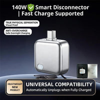 🔌 49% OFF NOW! ⚡ AI Auto-Disconnect Charger – 140W Fast Charging & Battery Protection – Safe Overnight Charge & Smart Chip – Universal Compatibility 💻