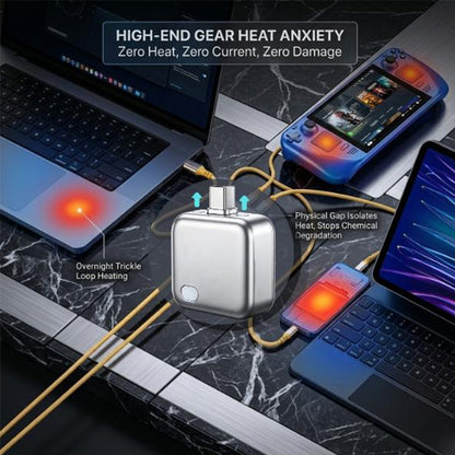🔌 49% OFF NOW! ⚡ AI Auto-Disconnect Charger – 140W Fast Charging & Battery Protection – Safe Overnight Charge & Smart Chip – Universal Compatibility 💻