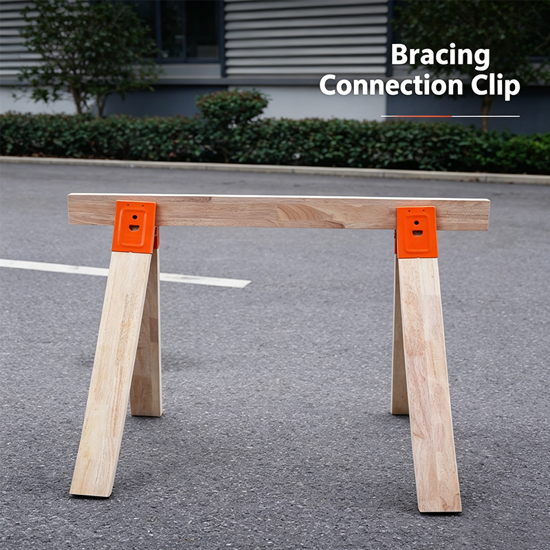 🔥49% OFF NOW🛠️Heavy-Duty Sawhorse Bracket with Down Clamp