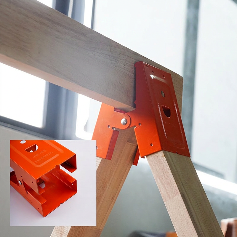 🔥49% OFF NOW🛠️Heavy-Duty Sawhorse Bracket with Down Clamp
