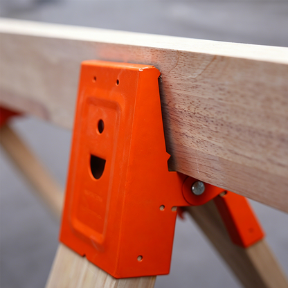 🔥49% OFF NOW🛠️Heavy-Duty Sawhorse Bracket with Down Clamp
