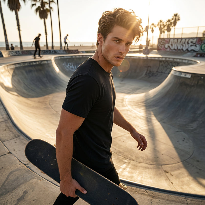 💐49% OFF ! Men's Classic Crew Neck T-Shirt – Easy Care, Holds Shape 🧼💪【Limited Offer】