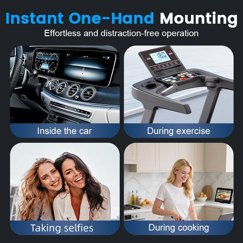 🚗📱Adjustable Magnetic Car Mount with Vacuum Suction Base