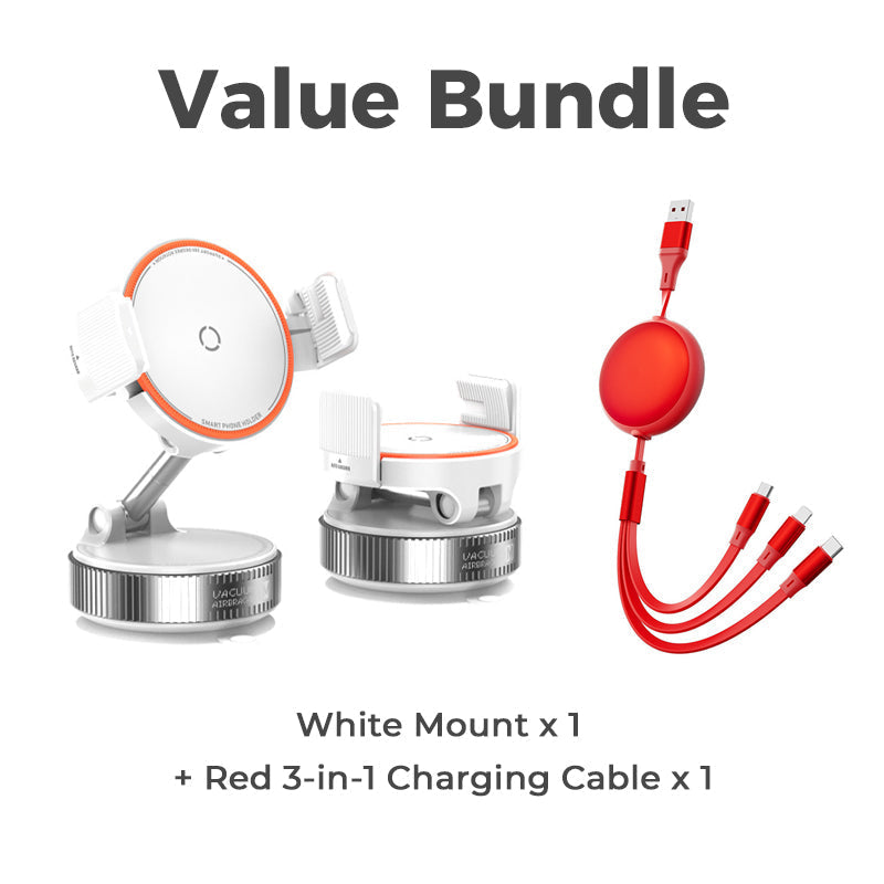 🚗📱Adjustable Magnetic Car Mount with Vacuum Suction Base