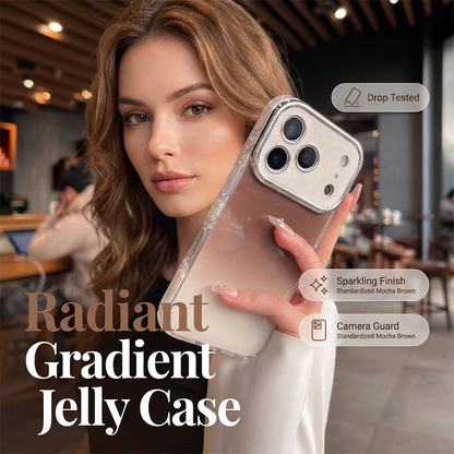 📱 40% OFF NOW! 💎 Radiant Glitter Phone Case – Camera Protection & Anti-Slip Grip – Gradient Jelly Design & Sparkling Finish ✨