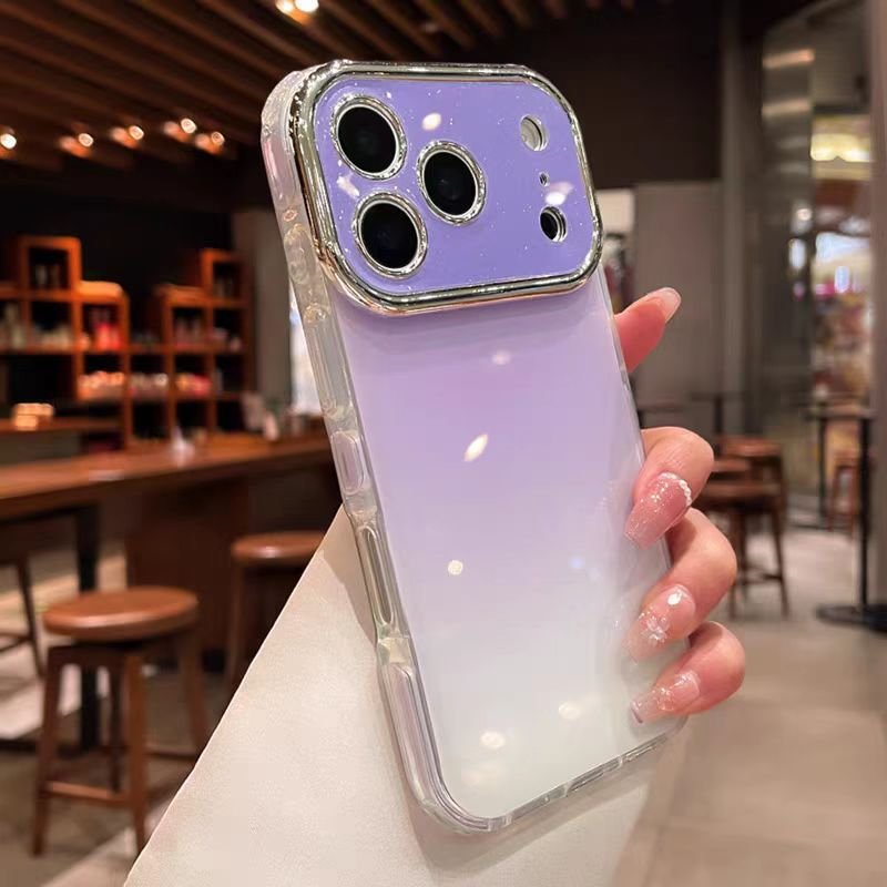 📱 40% OFF NOW! 💎 Radiant Glitter Phone Case – Camera Protection & Anti-Slip Grip – Gradient Jelly Design & Sparkling Finish ✨