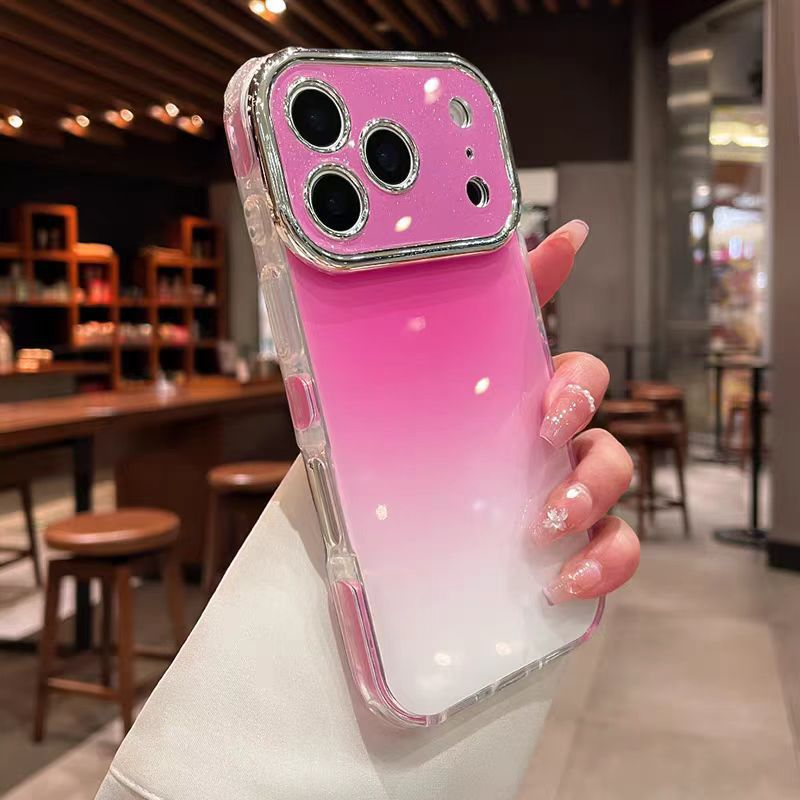 📱 40% OFF NOW! 💎 Radiant Glitter Phone Case – Camera Protection & Anti-Slip Grip – Gradient Jelly Design & Sparkling Finish ✨