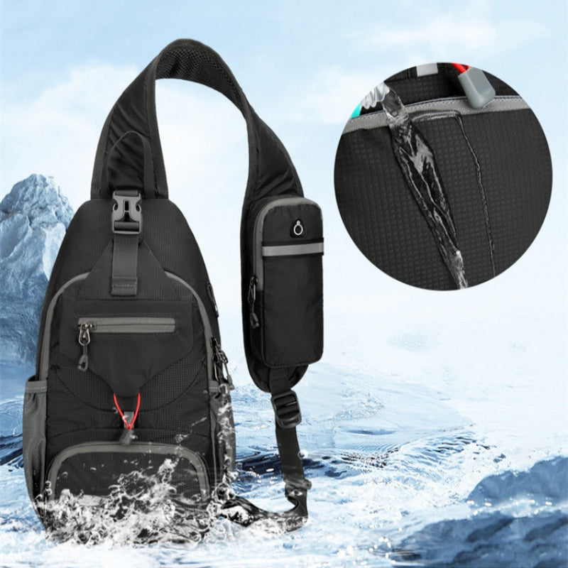 🎒 49% ❤️Men’s Outdoor Sling Bag🌿 – Water-Resistant Multi-Pocket Crossbody for Travel & Daily Use 🌦️