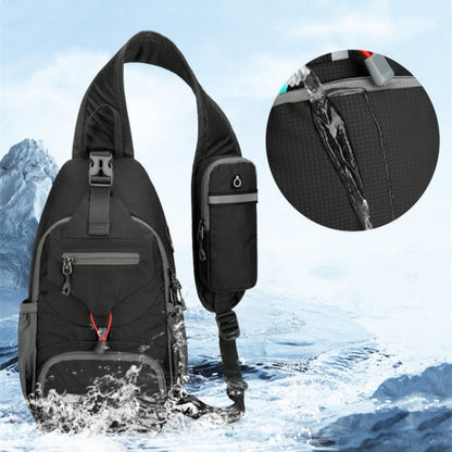 🎒 49% ❤️Men’s Outdoor Sling Bag🌿 – Water-Resistant Multi-Pocket Crossbody for Travel & Daily Use 🌦️