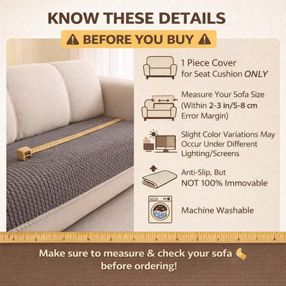 🛋️ 49% OFF NOW ✨ Thickened Non-Slip Sofa Cover — Ultra-Soft & Pet-Friendly 🐾