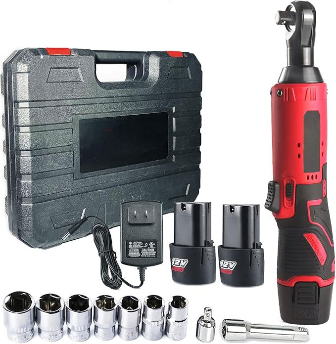 📢📢49% OFF !! ⏰🔒 Wireless Electric Ratchet Wrench Set