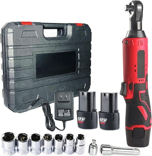 📢📢49% OFF !! ⏰🔒 Wireless Electric Ratchet Wrench Set