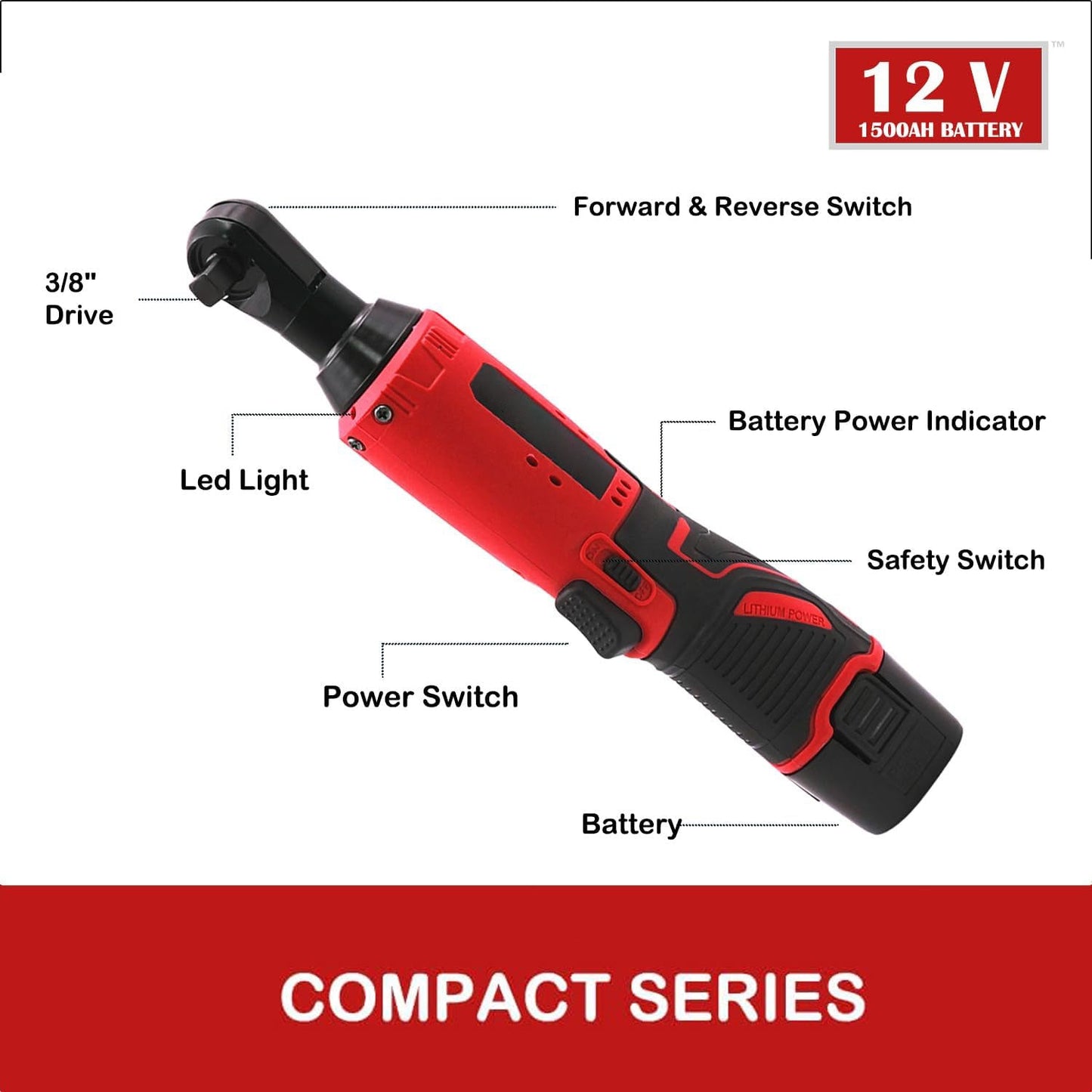 📢📢49% OFF !! ⏰🔒 Wireless Electric Ratchet Wrench Set
