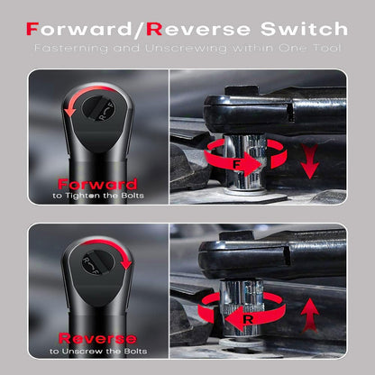 📢📢49% OFF !! ⏰🔒 Wireless Electric Ratchet Wrench Set